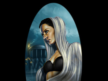 Watcher Of Imagination, watcher, fantasy, imagination, female HD wallpaper