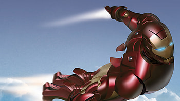 Iron Man Digital Art, iron-man, digital-art, artist, artwork, behance, superheroes HD wallpaper