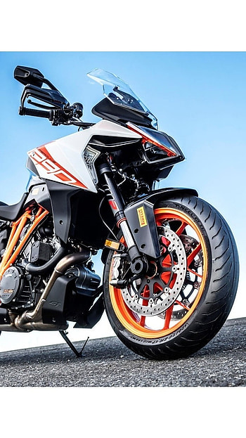 Ktm Bike , Sky Background HD phone wallpaper