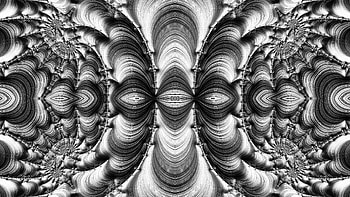 Trippy Psychedelic Fractal, trippy, psychedelic, aesthetic, Abstract, fractal HD wallpaper