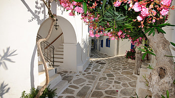 Greece, Enchanting beauty, que landscapes, Idyllic charm HD wallpaper