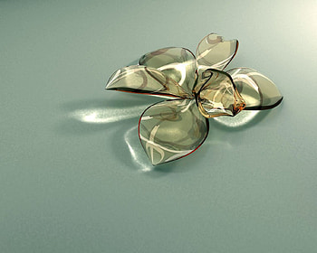 3d glass, , crystal balls, 3d, immaculate HD wallpaper