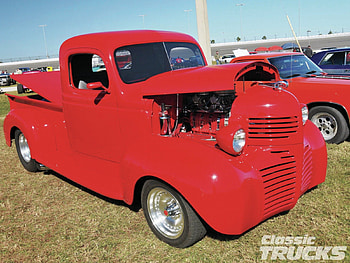 Classic Dodge, Mopar, Truck, Classic, Red HD wallpaper