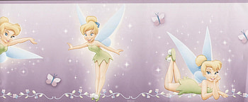 tinkerbell, , border, lilac HD wallpaper