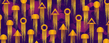Circles, Bright, Pattern, Texture, Textures, Rocket, Geometric, Triangles, Geometric Figures, Geometric Shapes, Rockets HD wallpaper