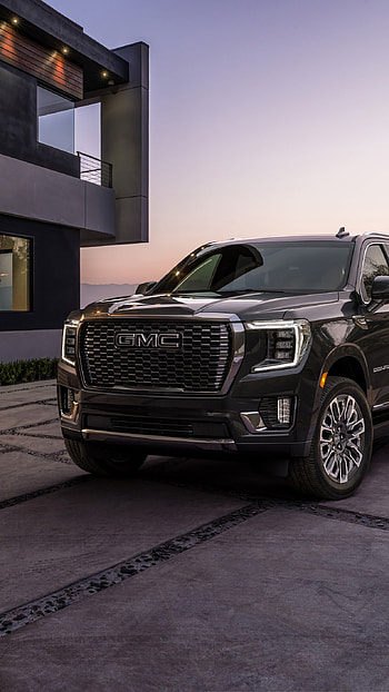 GMC Yukon Denali Ultimate, Luxury SUV, Cutting-edge technology, High-performance HD phone wallpaper
