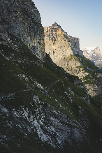 Nature, Mountains, Rocks, Vertex, Path, Tops, Slope HD phone wallpaper