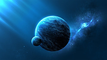 Landscape, Planets, Universe HD wallpaper