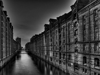 Landscape, Cities, Houses, Rivers, Architecture HD wallpaper