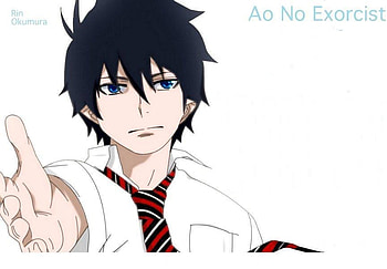 Blue Exrocist, comedy, adventure, action, blue flames HD wallpaper
