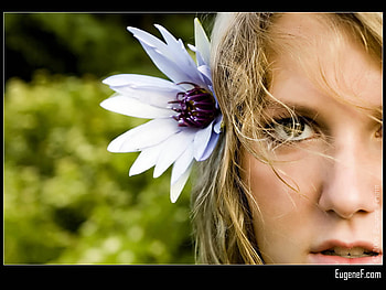 Beauitful women, blue, kesha, models female, color, lovley face, eyes, colors, grass, people, actresses, flower, green, hair HD wallpaper