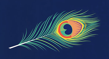 Peacock Feather - Vibrant Detail and Colorful Elegance, peacock feather HD wallpaper