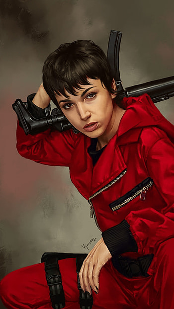 Tokyo Money Heist, Ursula Corbero Tokyo HD phone wallpaper