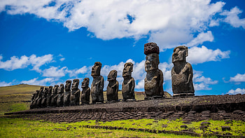 Moai , Beautiful backgrounds HD wallpaper