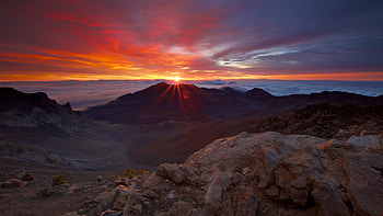 Sunset Nature Landscape, sunset, nature, landscape HD wallpaper
