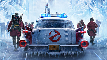 Ghostbusters: Frozen Empire – Icy Adventure Awaits, Ghostbusters: Frozen Empire, movie HD wallpaper