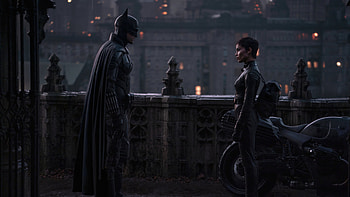 Batman And Cat In The Batman 2022, the-batman, batman, superheroes, movies, 2022-movies HD wallpaper