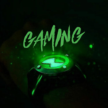 GAMING BEN 10, automotive lighting, electric blue HD phone wallpaper