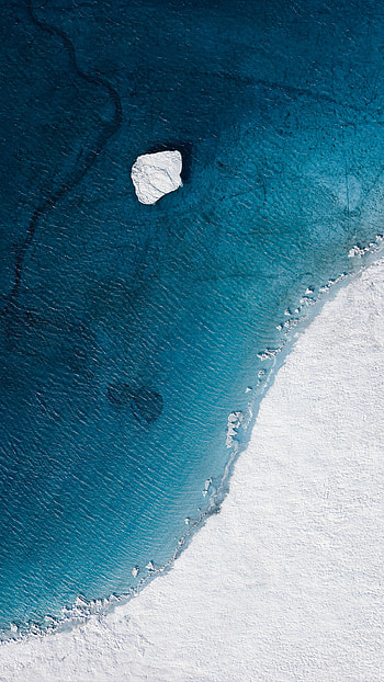 Nature, aqua, art, MIUI, Blue, MI, water HD phone wallpaper