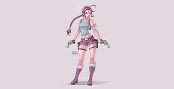 Lara Croft Artwork , lara-croft, tomb-raider, artwork, artist HD wallpaper