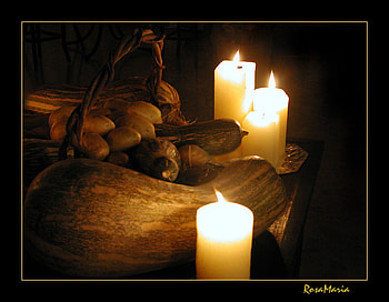 candles, abstract, nice, art graphy HD wallpaper
