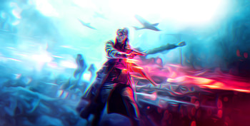 Girl soldier, Battlefield V, art HD wallpaper