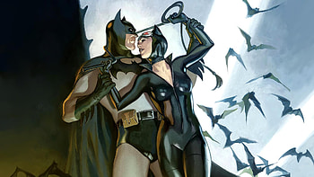 Batman & Catwoman, Batman, Catwoman HD wallpaper
