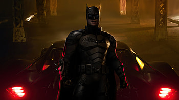 Batman With Muscle Bat Car , batman, superheroes, artist, artwork, digital-art, artstation HD wallpaper