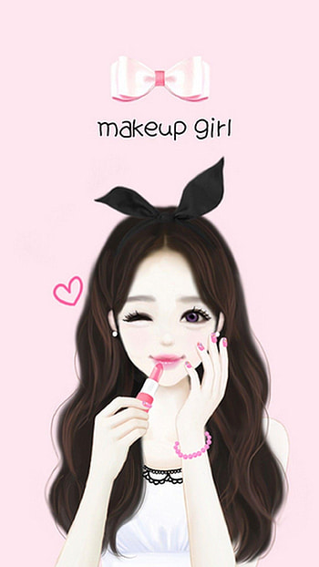 Girly makeup backgrounds, Popular backgrounds HD phone wallpaper
