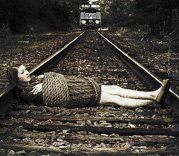 Help! Help!, train, people, entertainment, woman HD wallpaper
