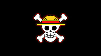 One Piece Skull , one-piece, skull, anime, dark, black, minimalism, minimalist HD wallpaper