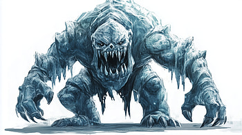 Ice zing Golem Monster, golem, monster HD wallpaper