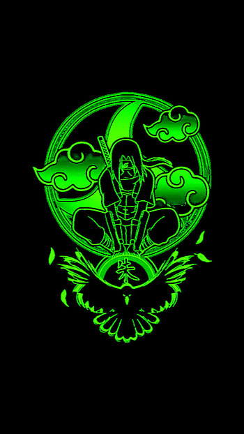 The uchiha masacre, symbol, art HD phone wallpaper