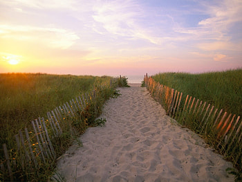 Landscape, Roads, Sea HD wallpaper