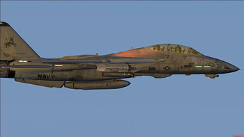 Sunset Reflection FSX, military, force, eclipse, bomber, firepower, solar, jet, aircraft, wing, air, plane, fighter, missile HD wallpaper