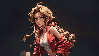 Maiden Of Final Fantasy Aerith Gainsborough, aerith-gainsborough, final-fantasy, games, artist, artwork, digital-art, deviantart HD wallpaper