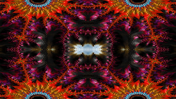 Trippy Psychedelic Fractal, trippy, psychedelic, aesthetic, Abstract, fractal HD wallpaper
