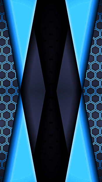 mesh blue black amoled, digital, tech, 3d, new, art, material, design, pattern, abstract HD phone wallpaper