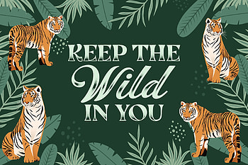 :), tiger, green, zodiac, quote, year, card, chinese HD wallpaper