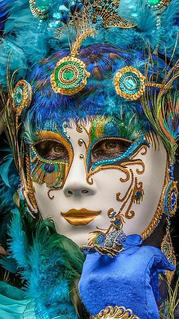 Carnival fun, Energetic crowd, Vibrant colors, backgrounds HD phone wallpaper
