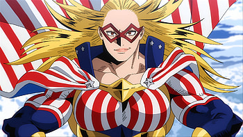 Cathleen Bate, Anime, My Hero Academia, Cathleen Bate, Star and Stripe HD wallpaper