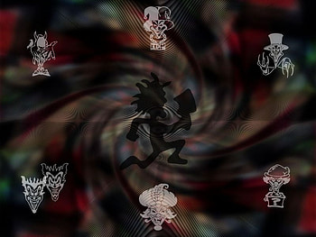 The Six Jokers Cards, insane clown posse, icp HD wallpaper