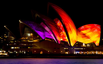 Sydney Opera House, , , arthouse, Phantom of the Opera HD wallpaper