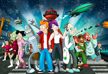 Futurama, Futurama, Futurama world, Futuristic wonders HD wallpaper