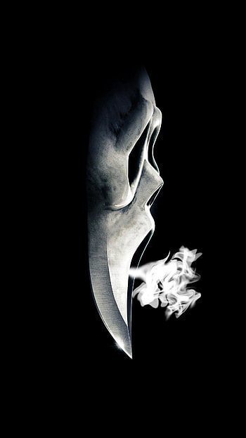 Scream, Movie, knife, Ghostface, smoking, Scary HD phone wallpaper