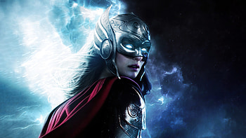 Lady Thor, superhero, Thor, comics, marvel comics HD wallpaper