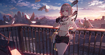 Miao Shang San Xiao, anime-girl, anime, artist, artwork, digital-art HD wallpaper