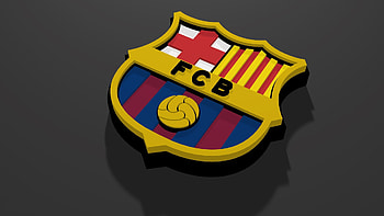 FC Barcelona logo HD wallpaper