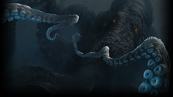 Kraken profile background, Steam community market, Gaming merchandise, Stylish digital art HD wallpaper
