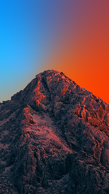 Mountain illustration, , Artstation, Geology HD phone wallpaper